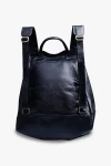 Mochila de Couro  Feminina Preta- Arizza