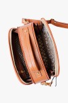 Bolsa Feminina Pequena com 2 Divisórias em Couro Legítimo