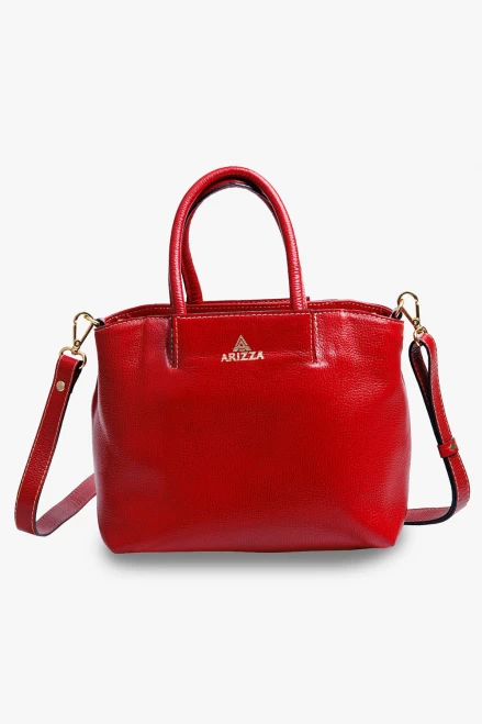 Bolsa Feminina com Alça Transversal Couro Legítimo