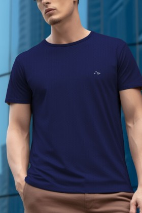 Camiseta Dry Fit Weller Logo - Azul Marinho