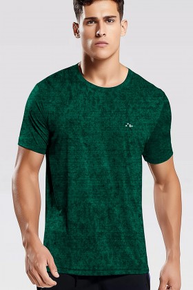 Camiseta Esportiva Rajada Weller Logo - Verde Claro