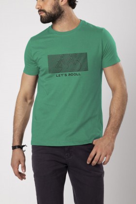 Camiseta Let´s Rool Weller - Verde Mint