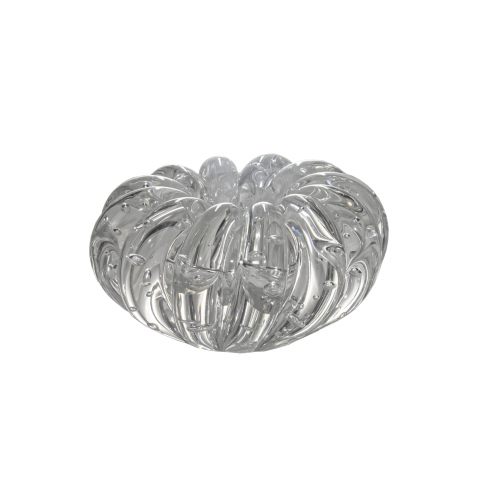 Cachepot Castiçal Murano Morterone Cristal