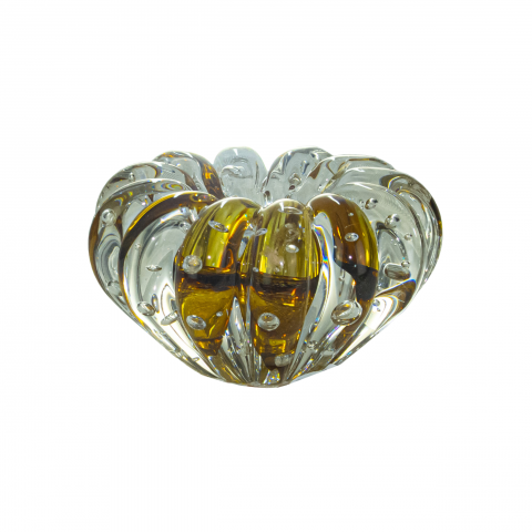 Cachepot Castiçal Murano Morterone Garnet