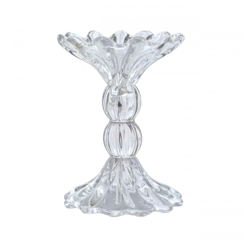 Castiçal Murano Sierra P Cristal