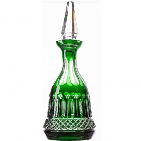 Licoreira Cristal Lapid 69 Verde Escuro