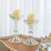 Castiçal Murano Sierra P Cristal