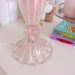 Abajur Murano Bianco Jade Rosa