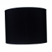 Cupula Abajur Cilindrica 40x30cm Preto