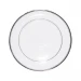 Prato Sobremesa Porcelana Versa com Filete em Prata