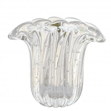 Vaso Murano Hallein Cristal