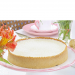 Prato P/Bolo Bambu Flat Rosa