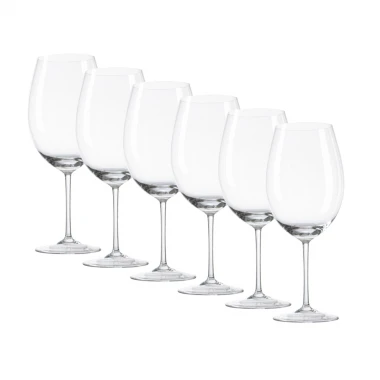 Kit 6 Taças Cristal Pétrus Incolor 1230ml