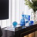 Licoreira Cristal Lapid 78 Azul Claro