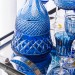 Licoreira Cristal Lapid 78 Azul Claro