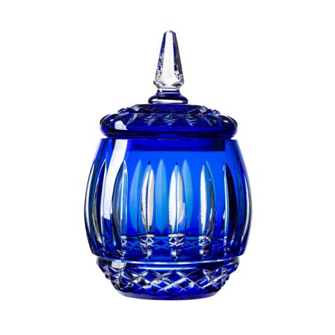 Bomboniere de Cristal Lapid 15 Azul Escuro