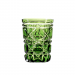 Copo de Cristal Lapidado 95 P/Licor 75ml Verde Claro
