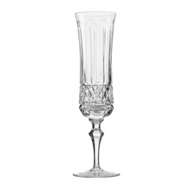 Taça Cristal Lapidado P/Champagne Mozart 69 Incolor 210ml