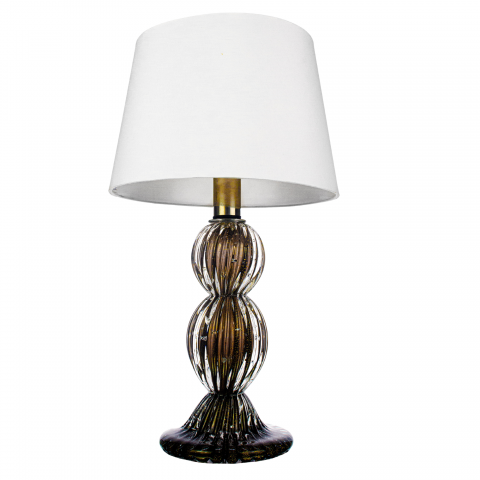 Abajur Murano Belize Onix com Ouro 24k