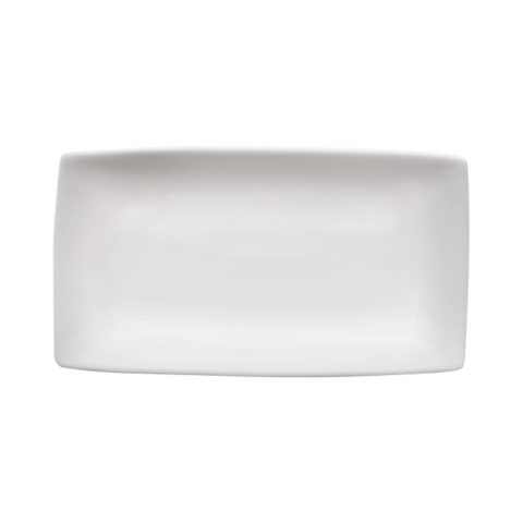 Travessa de Porcelana Oriental 30cm Branco