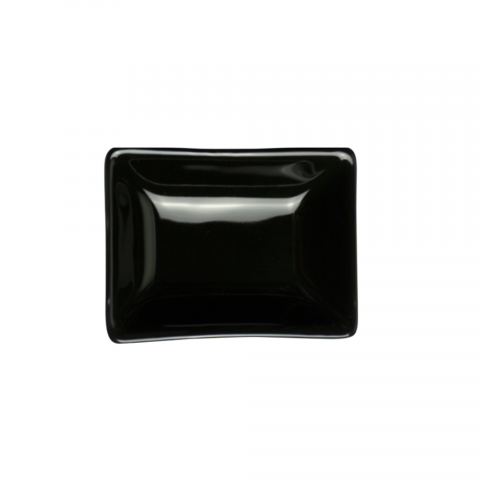 Tigela para Molho de Porcelana Oriental Preto
