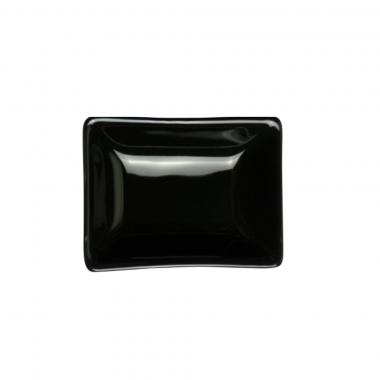 Tigela para Molho de Porcelana Oriental Preto