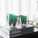 Vaso Murano Marselha P Verde Folha