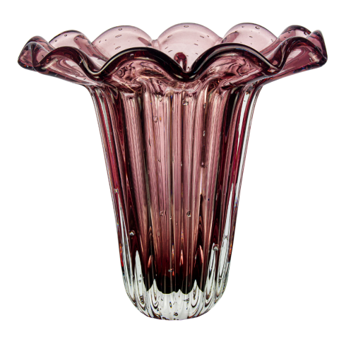 Vaso Murano Island New Rubi