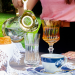 Copo Cristal Lapidado Long Drink Incolor 400ml