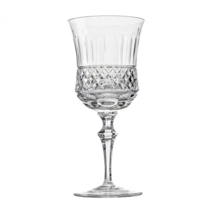 Taça Cristal Lapidado 69 P/Vinho Tinto 345ml Taça Cristal Lapidado 69 P/Vinho Tinto 345ml
