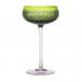 Taça de Cristal Lapidado Coupe 04 - 200ml Verde Claro