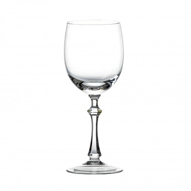 Kit 6 Taças de Cristal 24%pbo P/água 480ml