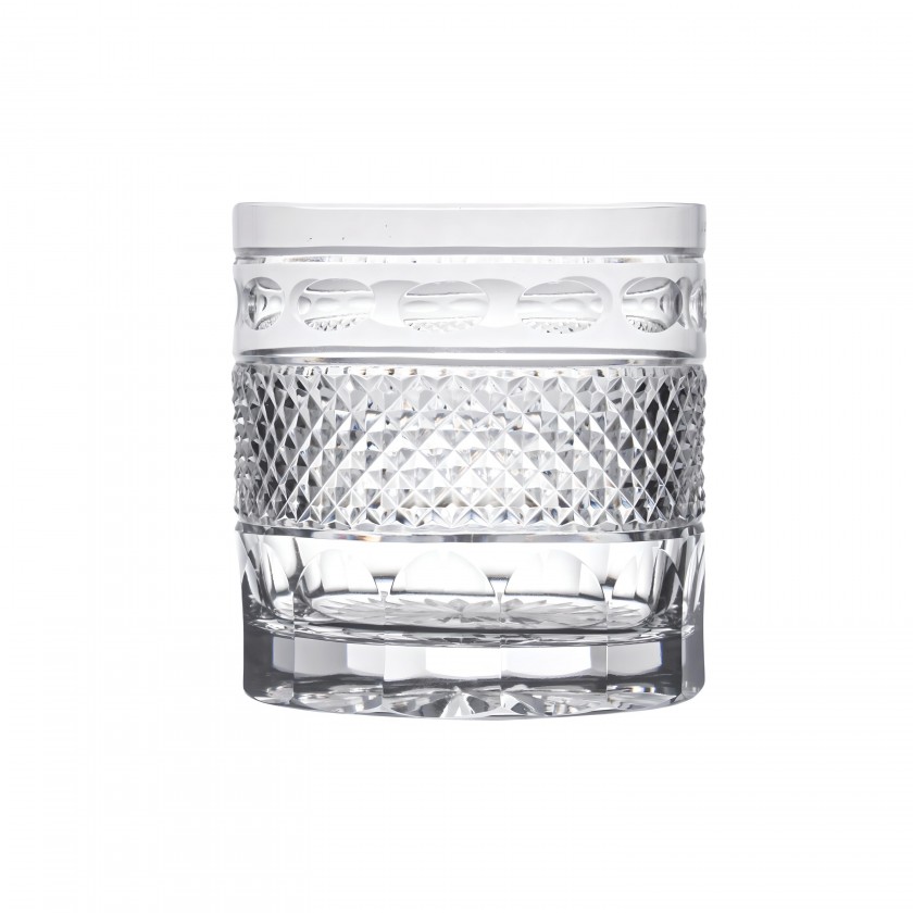 Copo Cristal Lapidado P/Whisky 007 Mozart 400ml Copo Cristal Lapidado P/Whisky 007 Mozart 400ml