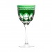Taça Cristal Lapidado 17 P/Vinho Tinto Verde Escuro Mozart 300ml