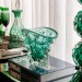 Vaso Murano Detroit Verde Folha