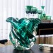 Vaso Murano Bergamo M Verde Folha