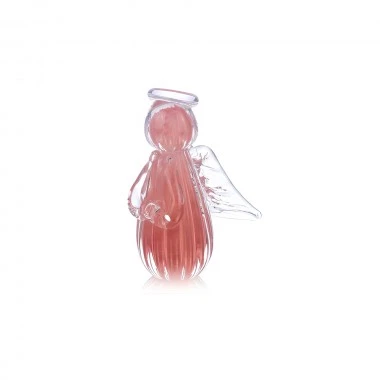 Imagem Murano Anjinho Gabriel M Quartzo Rose