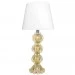 Abajur Murano Versailles Cristal C/Ouro 24k