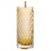 Porta Escova Murano Lush Ambar e Dourado