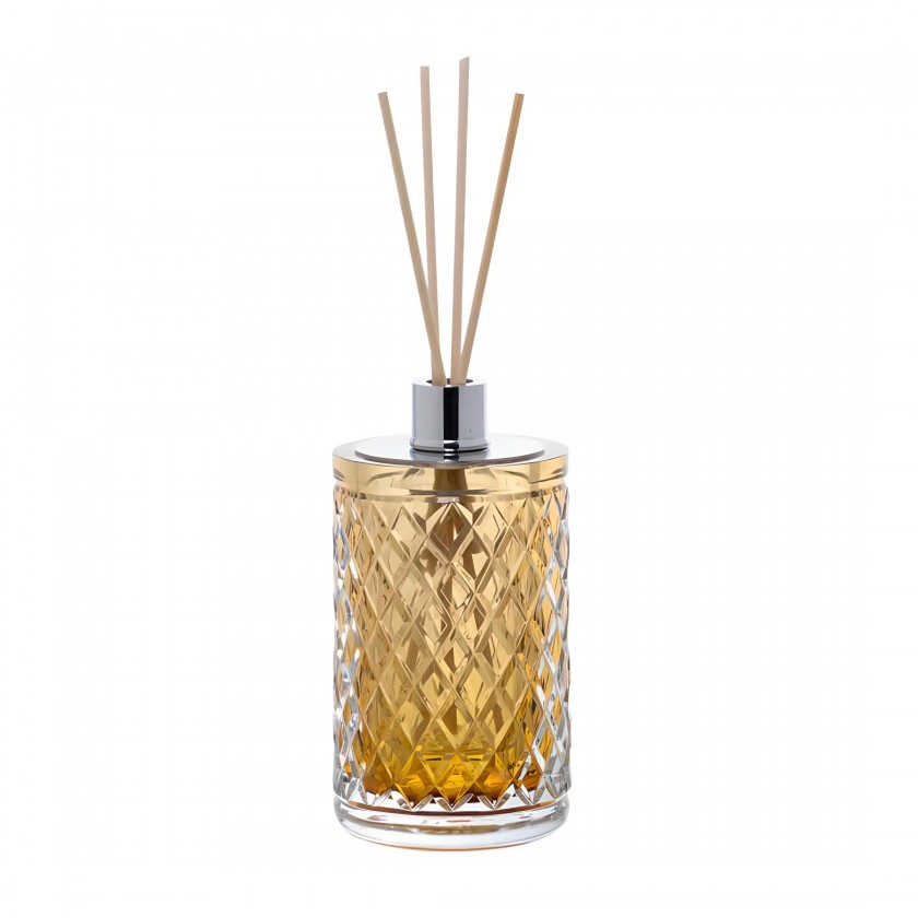 Difusor Murano Bubble Ambar e Prata Difusor Murano Bubble Ambar e Prata