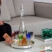 Kit 6 Taças Modelo 19 Cristal Lapidado 69 Licor 70ml