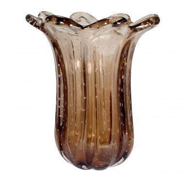 Vaso Murano Everest Garnet
