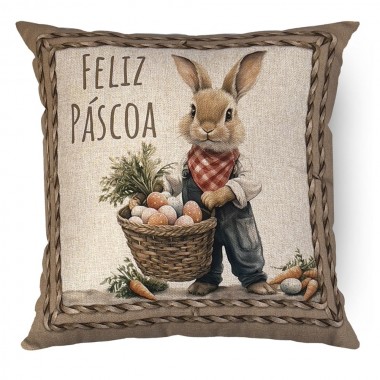 Almofada de Páscoa Coelho Basket