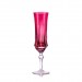 Taça Cristal Lapidado 66 P/Champagne Rosa 210ml