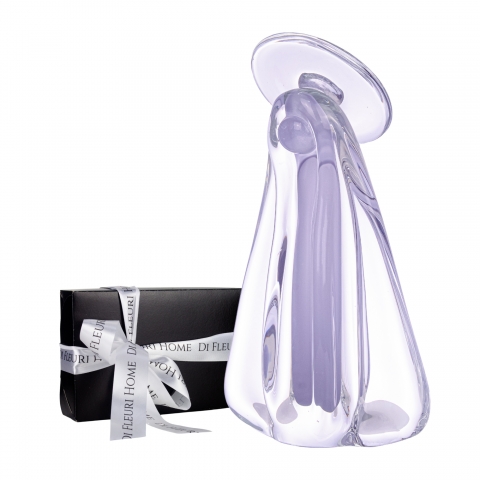 Imagem Santa Cristal Murano P Lavanda