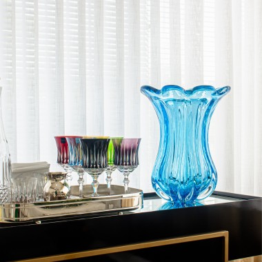 Vaso Murano Everest G Aqua Marine