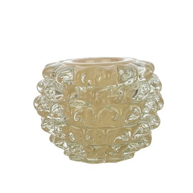 Cachepot Murano Milão Champagne
