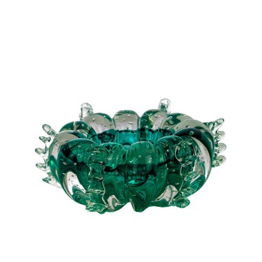 Cachepot Murano Psyri Verde Folha