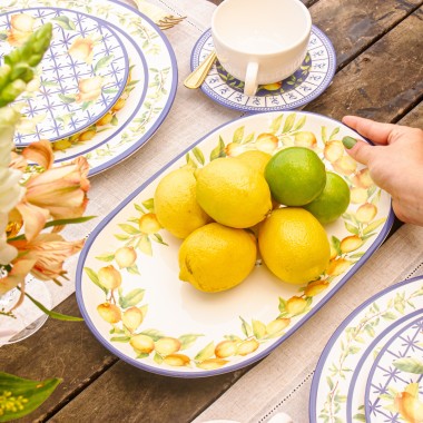 Travessa Oval Limone