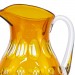 Jarra de Cristal Lapidado 69 Amarelo
